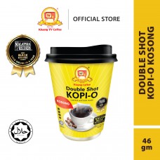 Kluang TV Coffee Double Shot Kopi-O Kosong To-Go Cup